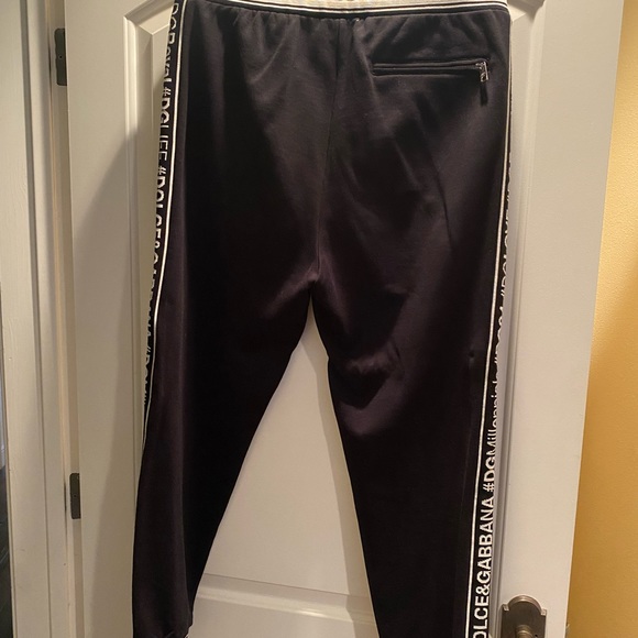 Dolce & Gabbana women’s cotton sweatpants in blk. Size 46 IT. US 14. New - Picture 4 of 8